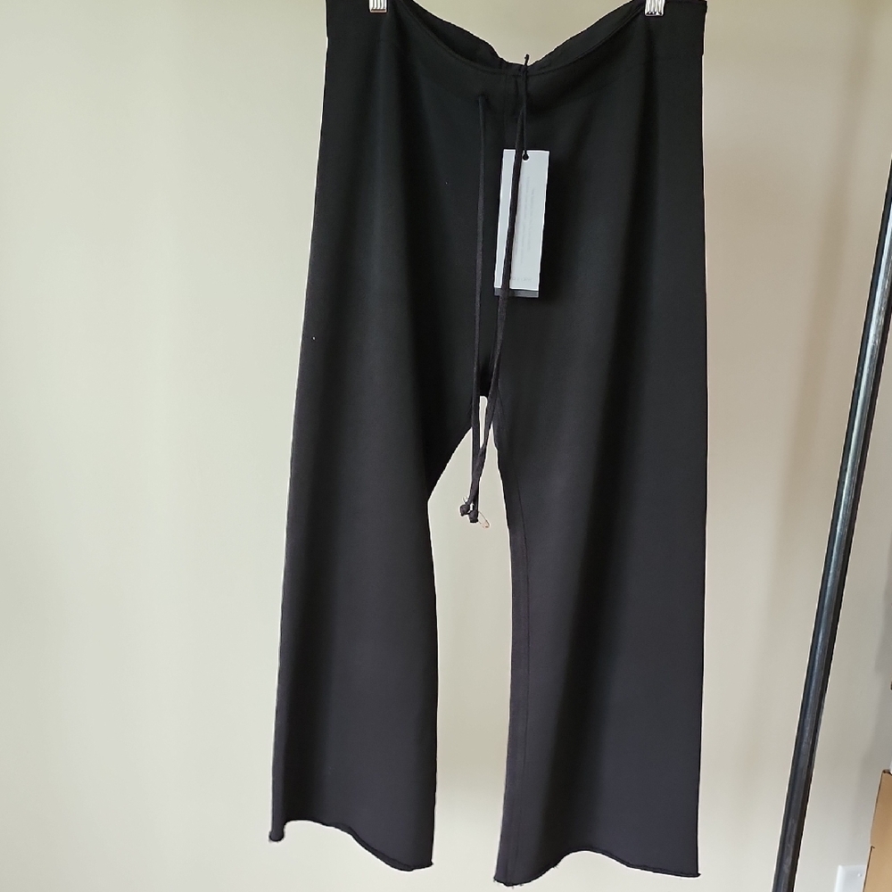 Nili Lotan Washed Black Kiki Sweatpants